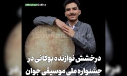 درخشش نوازنده بوکانی در هفدهمین جشنواره ملی موسیقی جوان